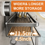 Duschhylla med sugpropp – utan borrning