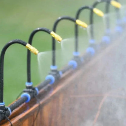 Universellt bevattningskit 5–20 m – roterande sprinkler med kopparmunstycke