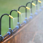 Universellt bevattningskit 5–20 m – roterande sprinkler med kopparmunstycke