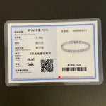 Armband Elvira (tennisarmband 4 mm med zirkoner)