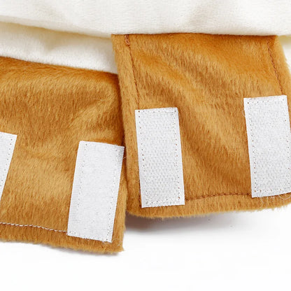 Halloween hundkostym – Rolig varmkorvsdräkt för taxar, hundar & katter