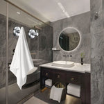 Duschkrokar™ – Sugkrokar i Borstat Nickel för Badrum