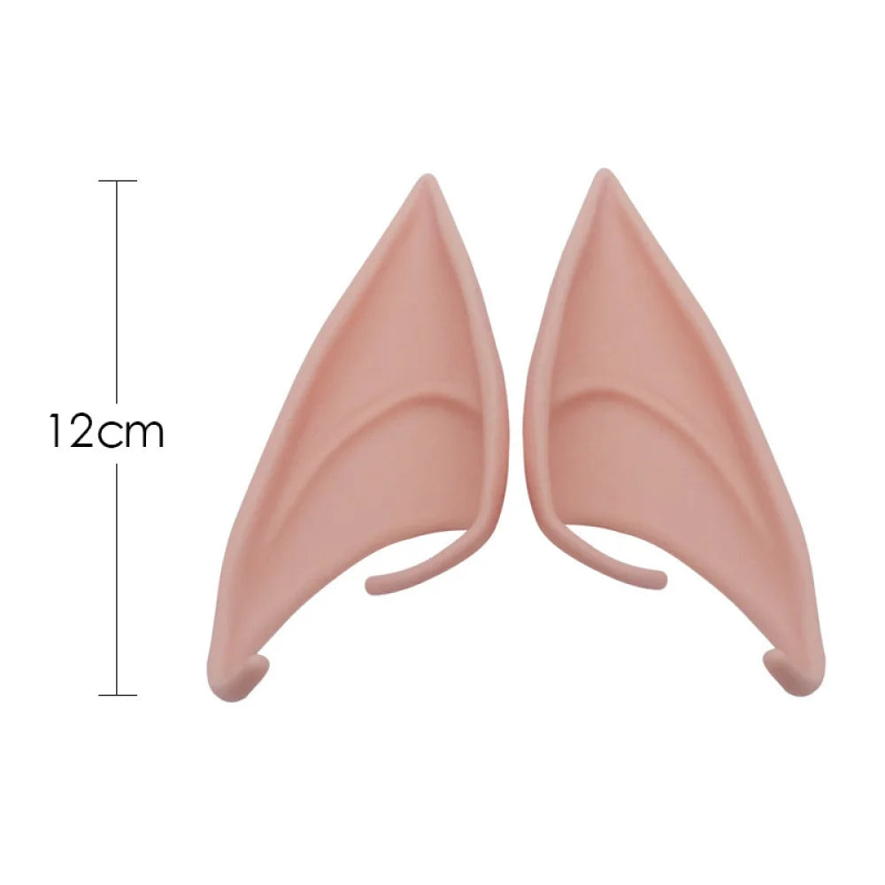 Vampyrtänder halloween – löständer med lim för cosplay & fest