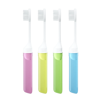 MiniTravelToothbrush™ – Kokoontaitettava hammasharja läpinäkyvässä muodossa