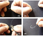 Fiskekrokar set – 1000 st starka krokar med hullingar