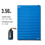 Retkeilyilmapatja 9 cm pumpulla