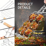 Grillgaller för korv – hopfällbart grillklipp för hotdogs & chorizo