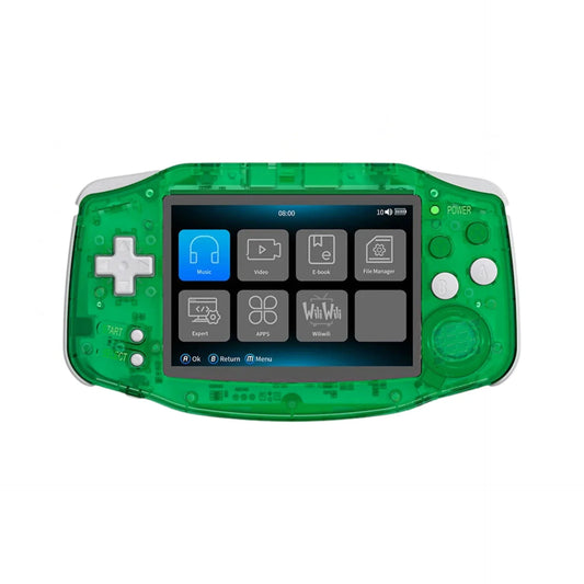 RetroSpel 34XX – bärbar spelkonsol 3,4” IPS med WiFi & Bluetooth