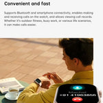 Smartklocka Nova (2,01” AMOLED – sport & hälsa, vattentät)