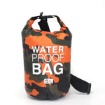 Vattentät drybag 2–30 L – kamouflage väska för paddling & friluftsliv