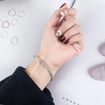 Armband Elvira (tennisarmband 4 mm med zirkoner)