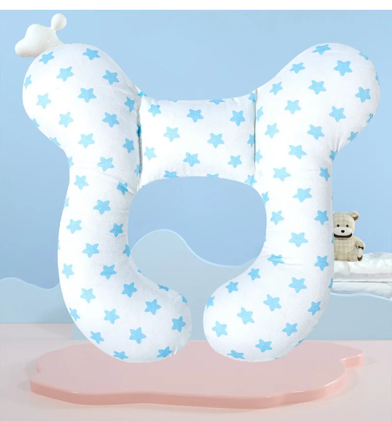 BarnKudde™ – U-formad Nackkudde med Barnmotiv