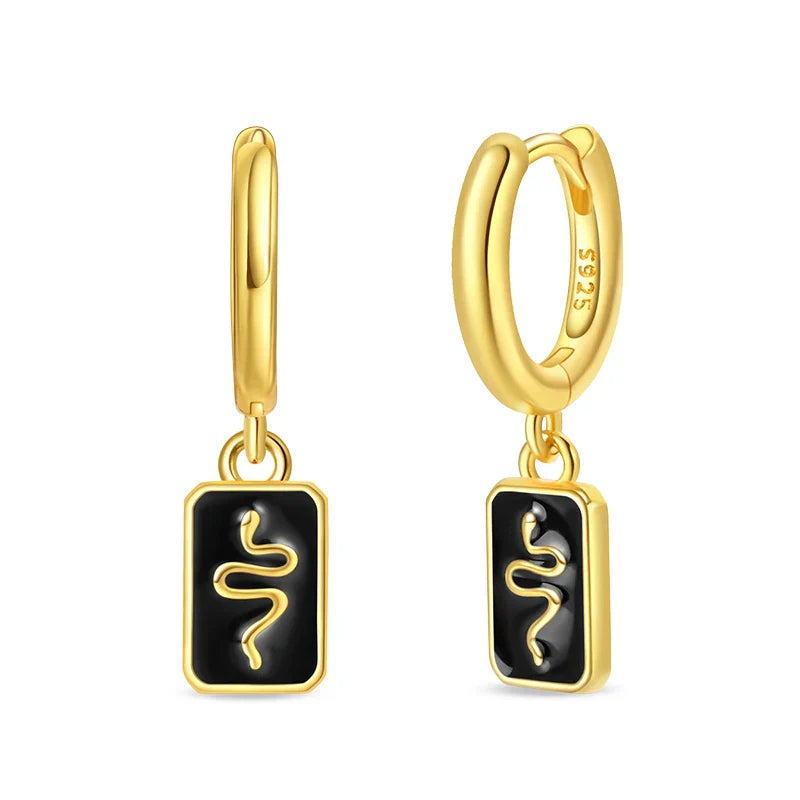 Eleganta örhängen – hoops med stjärnor, månar & pärlor