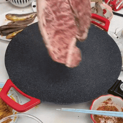 GrillPannan™ – Rökfri Elgrill – Non-stick BBQ Teflon 30 cm