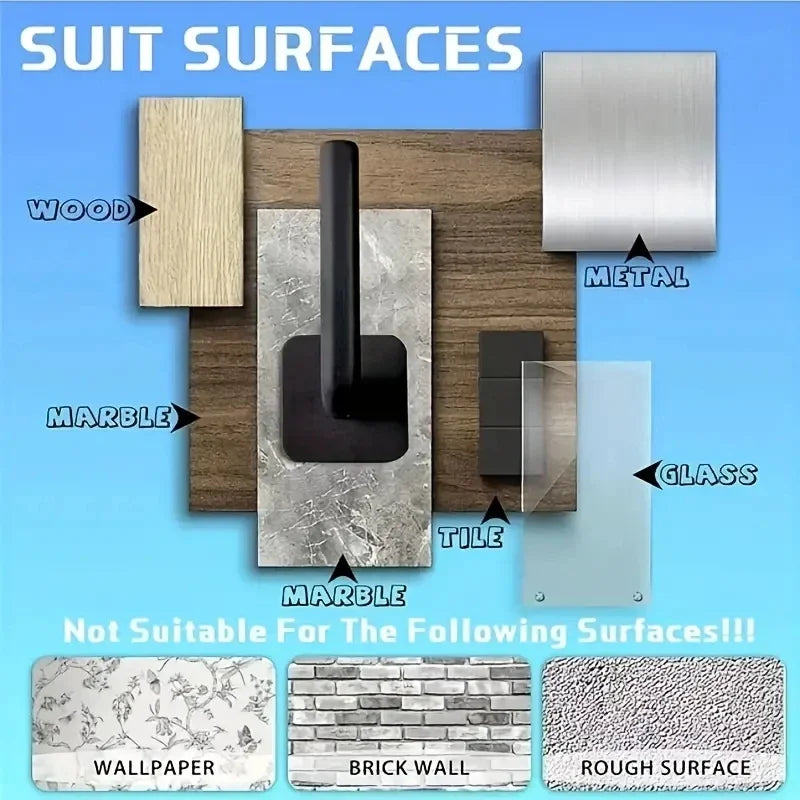 Självhäftande krokar (2/4-pack)