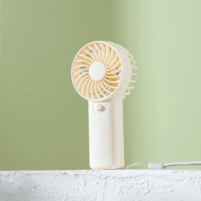 MiniFläkt™ – Liten Portabel USB-fläkt med Ljus
