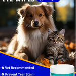 Ögonservetter för hund & katt – tar bort tårfläckar