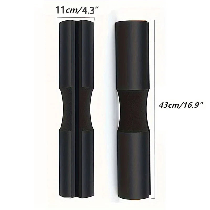 Skivstångsskydd gym – tjock vaddering för knäböj & styrketräning