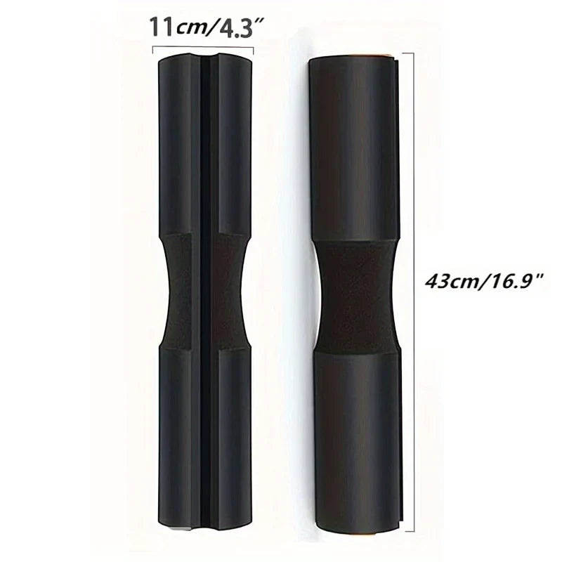 Skivstångsskydd gym – tjock vaddering för knäböj & styrketräning