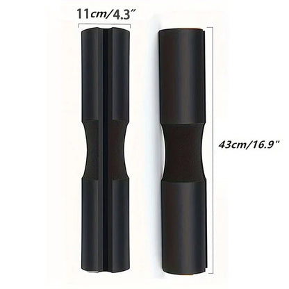 Skivstångsskydd gym – tjock vaddering för knäböj & styrketräning