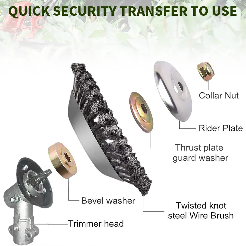 Ståltrimmer - Slitstark Design