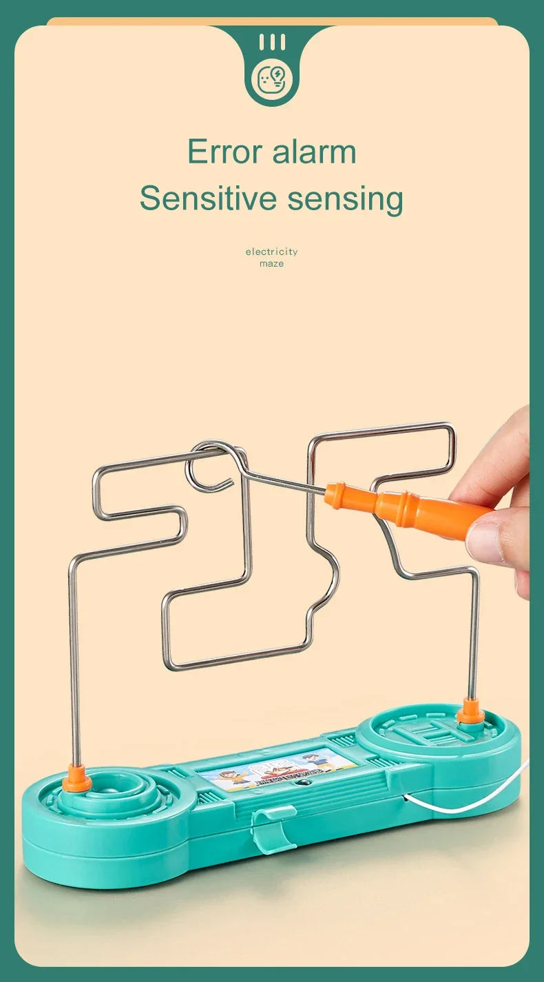 Elektrisk labyrintspill – morsom utfordring med lys og lyd 