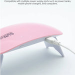 Nagelförlängningskit – Akryl gelpolish med UV/LED lampa, bas- & topplack för manikyr hemma & salong