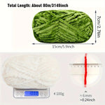 Mjuk sammetsgarn 100g – garn för mössor, halsdukar & kuddar