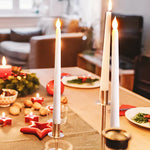 LED kyrkljus – spetsiga batteridrivna ljus för jul & högtider (1–4 st)