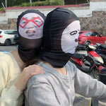 3D ansiktsmask cosplay – realistisk helmask för fest & halloween