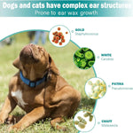 Öronservetter för hund & katt – enkel rengöring