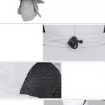 Hengittävästä kankaasta valmistettu aurinkohattu – kokoontaitettava ulkohattu vaellukseen ja kalastukseen