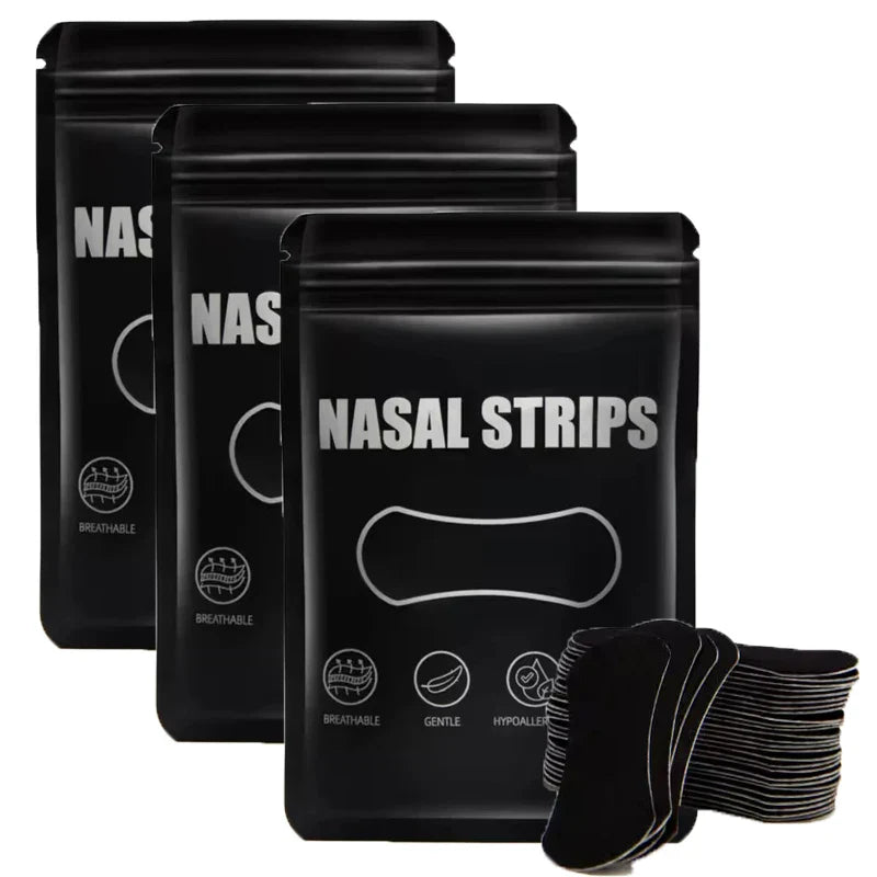 Nässtrips mot snarkning – 30/60/90/150 st andningsplåster för bättre sömn