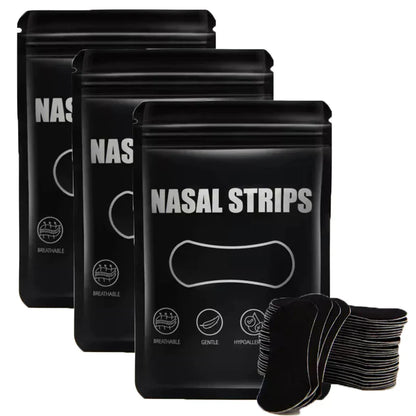 Nässtrips mot snarkning – 30/60/90/150 st andningsplåster för bättre sömn
