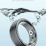 Smart ring – hälsomätning & sportläge, vattentät