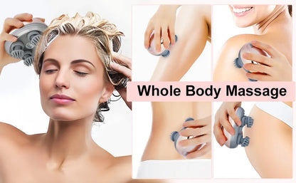 ScalpEase™ – Elektrisk Skalpmassager & Huvudkliare