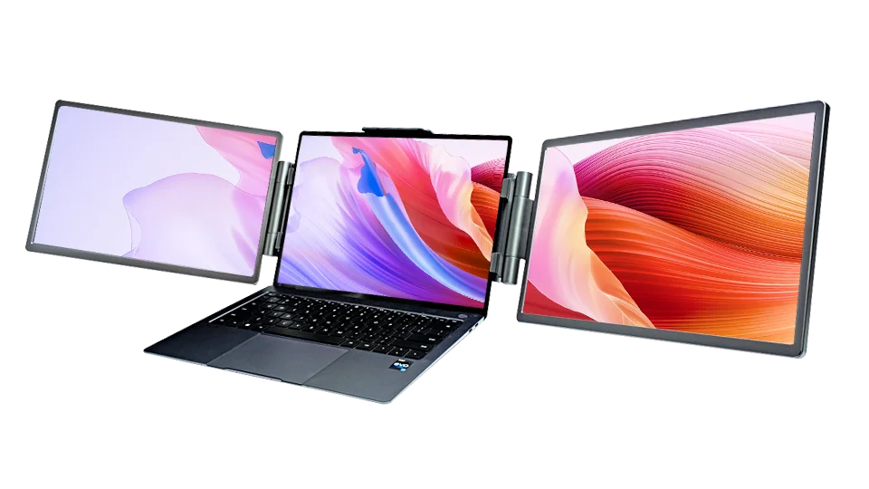 Laptopskärm extender – 14 tum FHD portabel extra skärm