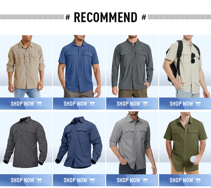 Oversize Herrskjorta – lätt jacka i bomull & flanell med fickor