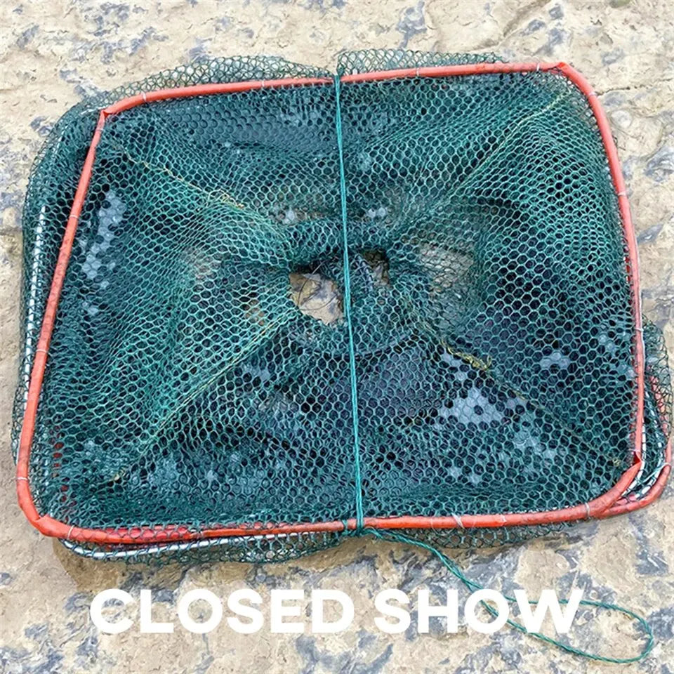 Fiskefälla – hopfällbart nät för krabbor & kräftor