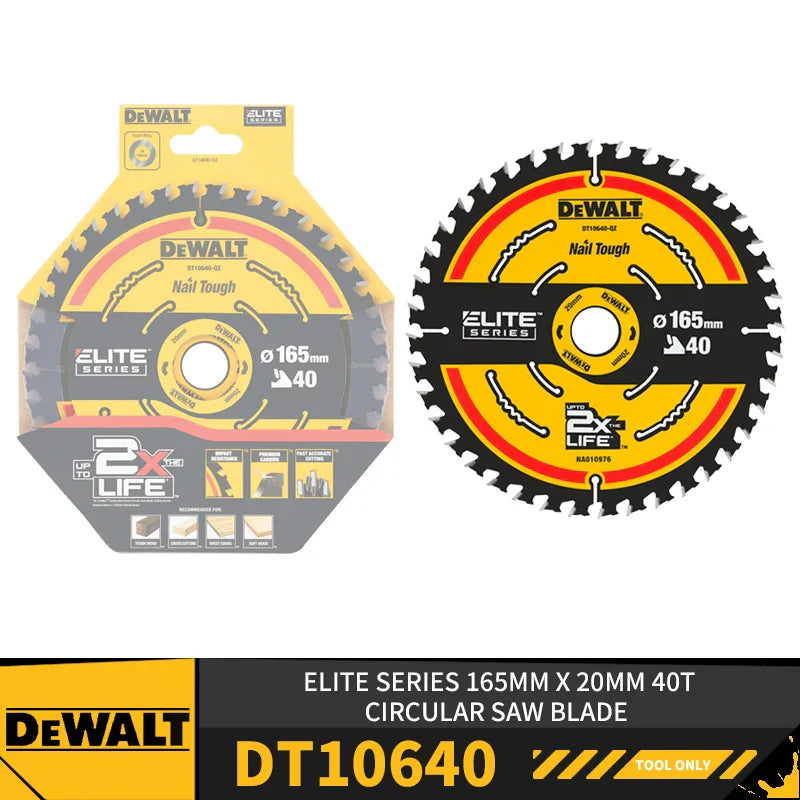Cirkelsågblad – 165 mm 24T/40T