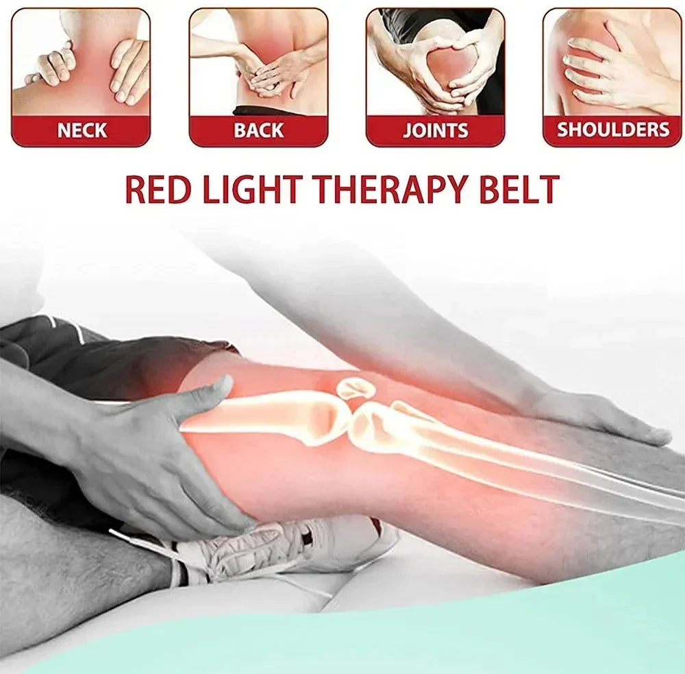 Infrarött bälte 660nm & 850nm – fettförbränning & ryggsmärta