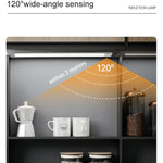 LED skåpbelysning – rörelsesensor nattlampa USB laddbar