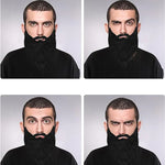 Falskt skägg maskerad – party- & halloween-skägg i flera färger