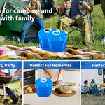 Hopfällbar vattenpåse – campingdunk för vattenförvaring 5–10 liter