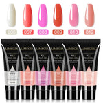 Poly Nail Gel Set – UV gel för nagelförlängning och manikyr