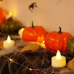 LED värmeljus – batteridrivna dekorationsljus (6–96 st)