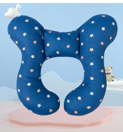 BarnKudde™ – U-formad Nackkudde med Barnmotiv