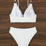 Bikini – push-up brasiliansk bikini med hög midja