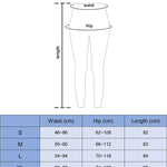 ShapeTights – Treningstights i nylon med høy midje