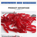 Mjuka beten – röda maskar med doft för fisk